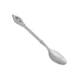 Max Creative Retro Flower Rattan Stainless Steel Soup /Coffee/Tea Spoon Silver