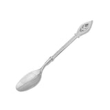 Max Creative Retro Flower Rattan Stainless Steel Soup /Coffee/Tea Spoon Silver