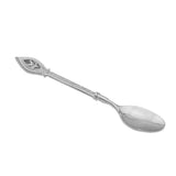 Max Creative Retro Flower Rattan Stainless Steel Soup /Coffee/Tea Spoon Silver