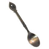 Max Creative Retro Flower Rattan Stainless Steel Soup /Coffee/Tea Spoon Bronze