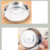 Max Stainless Steel 3 tier thermal bento Lunch Box Snack Cup With Soup Bowl Pink