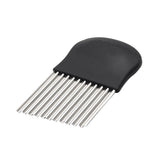 Maxbell Stainless Steel Potato Chip Vegetable Crinkle Wavy Cutter Slicer Tools