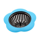 Max Bath Drain Shower Tub Strainer Cover Sink Trap Basin Stopper Filter Blue