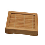 Maxbell  Japanese Handmade Insulation Mat Tea Cup Coaster Bowl Holder Bamboo S