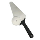 Maxbell 3 in 1 Stainless Steel Cake Pie Flan Server Slicer Pizza Wheel Cutter Party