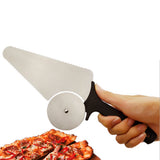 Maxbell 3 in 1 Stainless Steel Cake Pie Flan Server Slicer Pizza Wheel Cutter Party