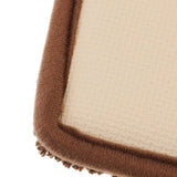 Max Bathroom Non-Slip Door Mat Bathmat Floor Rug Pure Color Camel 40x60cm