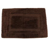 Max Bathroom Non-Slip Door Mat Bathmat Floor Rug Pure Color Camel 40x60cm