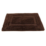 Max Bathroom Non-Slip Door Mat Bathmat Floor Rug Pure Color Camel 50x80cm