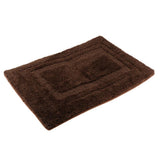 Max Bathroom Non-Slip Door Mat Bathmat Floor Rug Pure Color Camel 50x80cm