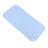 Max Anti Slip Bath Shower Suction Cup Mat Bathroom Bathtub Mats Blue 71×35cm