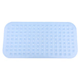 Max Anti Slip Bath Shower Suction Cup Mat Bathroom Bathtub Mats Blue 71×35cm