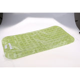 Max Anti Slip Bath Shower Suction Cup Mat Bathroom Bathtub Mats Green 71×35cm