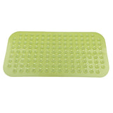 Max Anti Slip Bath Shower Suction Cup Mat Bathroom Bathtub Mats Green 71×35cm