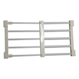 Max Wardrobe Closet Storage Rack Layered Partition Board Shelf  White 30-40cm