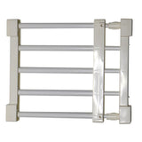 Max Wardrobe Closet Storage Rack Layered Partition Board Shelf  White 30-40cm