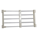 Max Wardrobe Closet Storage Rack Layered Partition Board Shelf  White 50-80cm