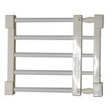 Max Wardrobe Closet Storage Rack Layered Partition Board Shelf  White 50-80cm