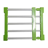 Max Wardrobe Closet Storage Rack Layered Partition Board Shelf  Green 38-55cm