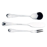 Maxbell 3 piece Stainless Steel Cutlery Dining Table Spoons Fork Dinner Flatware Set
