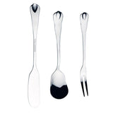 Maxbell 3 piece Stainless Steel Cutlery Dining Table Spoons Fork Dinner Flatware Set
