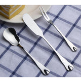 Maxbell 3 piece Stainless Steel Cutlery Dining Table Spoons Fork Dinner Flatware Set