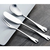 Maxbell 3 piece Stainless Steel Cutlery Dining Table Spoons Fork Dinner Flatware Set