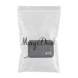 Maxbell Portable Case Pouch Storage Bag For Earphone Data Cable Charger USB black