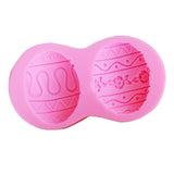 Maxbell Silicone Easter Mold Chocolate Jelly Candy Mould Pink Fondant Cake Mold #1