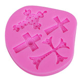 Maxbell Silicone Easter Mold Chocolate Jelly Candy Mould Pink Fondant Cake Mold #2