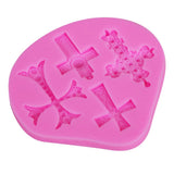 Maxbell Silicone Easter Mold Chocolate Jelly Candy Mould Pink Fondant Cake Mold #2