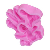 Maxbell Silicone Easter Mold Chocolate Jelly Candy Mould Pink Fondant Cake Mold #5