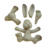 Maxbell Silicone Easter Mold Chocolate Jelly Candy Mould Pink Fondant Cake Mold #5