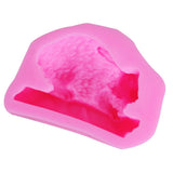 Maxbell Silicone Easter Mold Chocolate Jelly Candy Mould Pink Fondant Cake Mold #6
