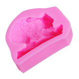 Maxbell Silicone Easter Mold Chocolate Jelly Candy Mould Pink Fondant Cake Mold #6