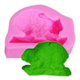 Maxbell Silicone Easter Mold Chocolate Jelly Candy Mould Pink Fondant Cake Mold #6