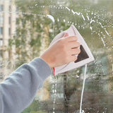 Max Magnetic Window Cleaner Double Side Glass Cleaning Wiper Dark Red 15-24MM