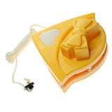 Max Magnetic Window Cleaner Double Side Glass Cleaning Wiper Yellow Bow 5-12MM