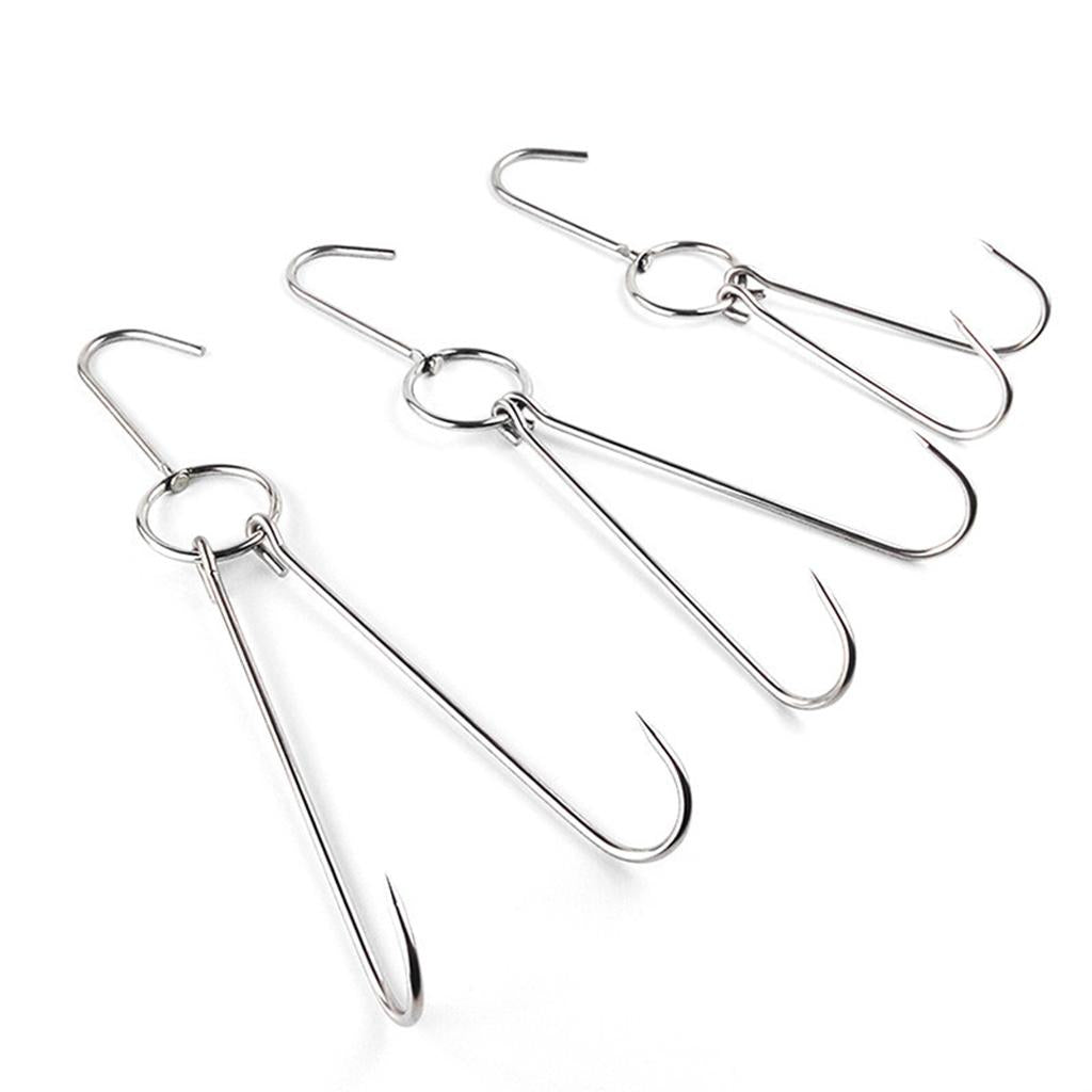 Max Meat Hook Ring Kitchen Utensil Hanger Hanging Stainless Steel 0.35x34cm