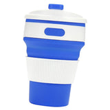Maxbell Coffee/Tea/Water Mug Collapsible & Foldable Cup School Travel Use Dark Blue