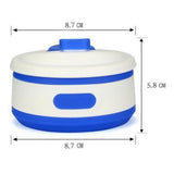 Maxbell Coffee/Tea/Water Mug Collapsible & Foldable Cup School Travel Use Dark Blue