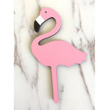 Max Cute Cartoon Flamingo Wall Hooks Clothes Key Hanger For Kids Bedroom Pink