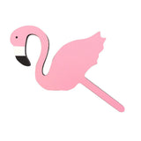 Max Cute Cartoon Flamingo Wall Hooks Clothes Key Hanger For Kids Bedroom Pink