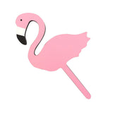 Max Cute Cartoon Flamingo Wall Hooks Clothes Key Hanger For Kids Bedroom Pink
