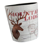 Maxbell Waste Storage Paper Dust Rubbish Bin Bins Basket Home Office Stag Head
