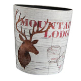 Maxbell Waste Storage Paper Dust Rubbish Bin Bins Basket Home Office Stag Head