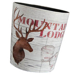 Maxbell Waste Storage Paper Dust Rubbish Bin Bins Basket Home Office Stag Head