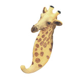 Max Creative Wall Mounted Resin Animal Hooks Coat Hat Hanger Holder Giraffe