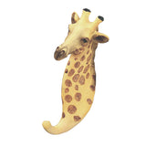 Max Creative Wall Mounted Resin Animal Hooks Coat Hat Hanger Holder Giraffe