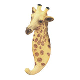 Max Creative Wall Mounted Resin Animal Hooks Coat Hat Hanger Holder Giraffe